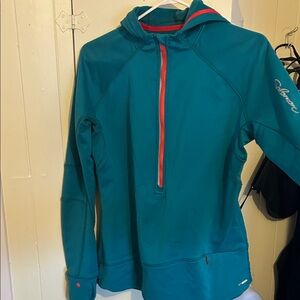 Turquoise Salomon women's sportswear